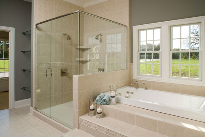 примеры дизайна стандартных ванных комнат