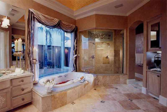 современный дизайн ванные комнаты
